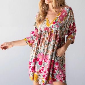 Natural Life Stella V-Neck Dress